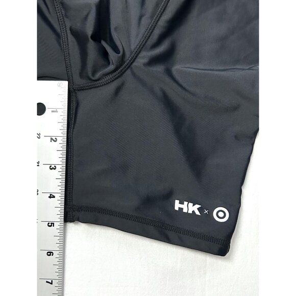 Humankind x Target Swimsuit Small Black Rainbow Pride One-Piece Unisuit - Picture 8 of 16